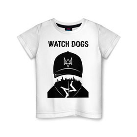 Детская футболка хлопок с принтом You will be Hacker в Тюмени, 100% хлопок | круглый вырез горловины, полуприлегающий силуэт, длина до линии бедер | hacker | watch dogs | will | you