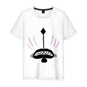 Мужская футболка хлопок с принтом Faceless Void в Тюмени, 100% хлопок | прямой крой, круглый вырез горловины, длина до линии бедер, слегка спущенное плечо. | dota | faceless | void | войд | дота