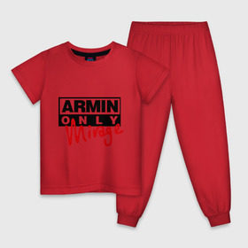 Детская пижама хлопок с принтом Armin only - mirage в Тюмени, 100% хлопок |  брюки и футболка прямого кроя, без карманов, на брюках мягкая резинка на поясе и по низу штанин
 | addicted | buuren | mirage | van | аrmin