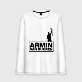 Мужской лонгслив хлопок с принтом Armin van buuren в Тюмени, 100% хлопок |  | addicted | buuren | van | аrmin