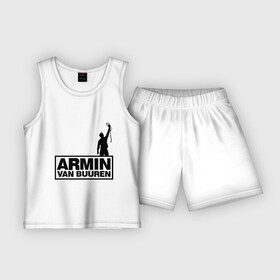 Детская пижама с шортами хлопок с принтом Armin van buuren в Тюмени,  |  | addicted | buuren | van | аrmin