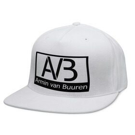 Кепка снепбек с прямым козырьком с принтом Armin van buuren logo в Тюмени, хлопок 100% |  | addicted | buuren | van | аrmin