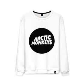 Мужской свитшот хлопок с принтом Arctic Monkeys Round в Тюмени, 100% хлопок |  | arctic | monkeys | round | круг