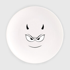 Тарелка с принтом Чертёнок в Тюмени, фарфор | диаметр - 210 мм
диаметр для нанесения принта - 120 мм | Тематика изображения на принте: дьявол | рога | рожица | смайл | черт | чертенок