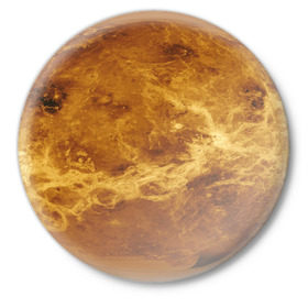 Значок с принтом Планета Меркурий в Тюмени,  металл | круглая форма, металлическая застежка в виде булавки | mercury | space | космос | меркурий | планета | солнечная система