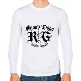 Мужской лонгслив хлопок с принтом Snoop Dogg в Тюмени, 100% хлопок |  | rap | snoop dogg | музыка | рэп | снуп дог