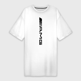 Платье-футболка хлопок с принтом AMG в Тюмени,  |  | amg | benz | logo | mercedes | авто | амг | лого | мерс | мерседес бенс