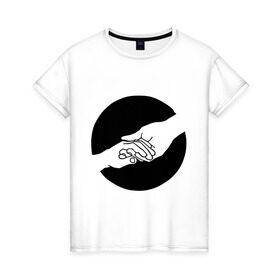 Женская футболка хлопок с принтом Дивергент Отречение в Тюмени, 100% хлопок | прямой крой, круглый вырез горловины, длина до линии бедер, слегка спущенное плечо | дивергент | отречение