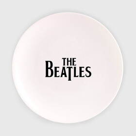 Тарелка с принтом The Beatles в Тюмени, фарфор | диаметр - 210 мм
диаметр для нанесения принта - 120 мм | beatles | битлз