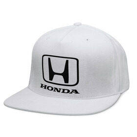 Кепка снепбек с прямым козырьком с принтом Honda logo в Тюмени, хлопок 100% |  | Тематика изображения на принте: honda | logo | motor | лого | хонда