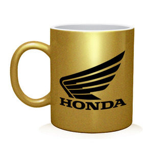 Кружка с принтом Honda Motor в Тюмени, керамика | объем — 330 мл, диаметр — 80 мм. Принт наносится на бока кружки, можно сделать два разных изображения | Тематика изображения на принте: honda | motor | хонда