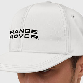 Кепка снепбек с прямым козырьком с принтом Range Rover в Тюмени, хлопок 100% |  | range rover