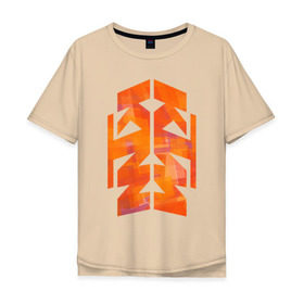 Мужская футболка хлопок Oversize с принтом KTM | КТМ в Тюмени, 100% хлопок | свободный крой, круглый ворот, “спинка” длиннее передней части | 