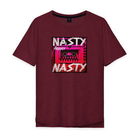 Мужская футболка хлопок Oversize с принтом The Prodigy Nasty в Тюмени, 100% хлопок | свободный крой, круглый ворот, “спинка” длиннее передней части | Тематика изображения на принте: 