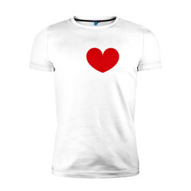 Мужская футболка премиум с принтом Я люблю Ксюшу в Тюмени, 92% хлопок, 8% лайкра | приталенный силуэт, круглый вырез ворота, длина до линии бедра, короткий рукав | 