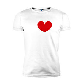 Мужская футболка премиум с принтом Я люблю Настю в Тюмени, 92% хлопок, 8% лайкра | приталенный силуэт, круглый вырез ворота, длина до линии бедра, короткий рукав | Тематика изображения на принте: 