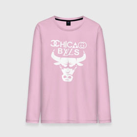 Мужской лонгслив хлопок с принтом Chicago Bulls fun logo в Тюмени, 100% хлопок |  | chicago bulls | антибрэнд