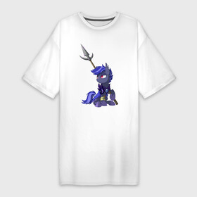 Платье-футболка хлопок с принтом BatPony   (ОС) в Тюмени,  |  | batpony | batpony   со популярного мульт сериала mylittlepony (mlp) [пони мышказ]mlp | pony | warrior | бэтпони | воин | го | мыш | пони