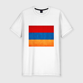 Мужская футболка премиум с принтом ARM в Тюмени, 92% хлопок, 8% лайкра | приталенный силуэт, круглый вырез ворота, длина до линии бедра, короткий рукав | armenia erevan