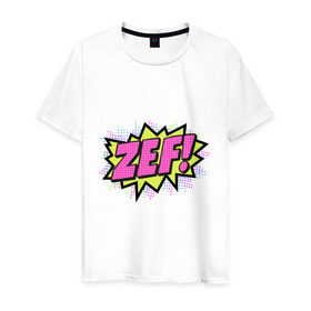 Мужская футболка хлопок с принтом ZEF Yolandi t shirt в Тюмени, 100% хлопок | прямой крой, круглый вырез горловины, длина до линии бедер, слегка спущенное плечо. | die antwoord