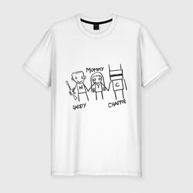 Мужская футболка премиум с принтом Семья в Тюмени, 92% хлопок, 8% лайкра | приталенный силуэт, круглый вырез ворота, длина до линии бедра, короткий рукав | die antwoord
