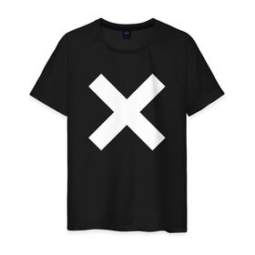 Мужская футболка хлопок с принтом The XX - Angels в Тюмени, 100% хлопок | прямой крой, круглый вырез горловины, длина до линии бедер, слегка спущенное плечо. | тематика the xx в стиле первого одноимённого альбома the xx angels
