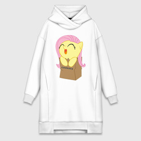 Платье-худи хлопок с принтом Cute Fluttershy в Тюмени,  |  | fluttershy | пони | сваг | флаттершай в пакетике.поняш