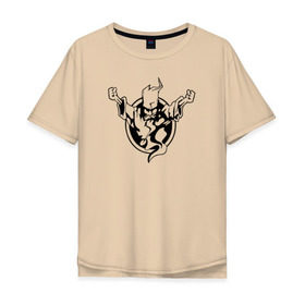 Мужская футболка хлопок Oversize с принтом Thunderdome в Тюмени, 100% хлопок | свободный крой, круглый ворот, “спинка” длиннее передней части | hardcore | thunderdome | thunderdomegabber