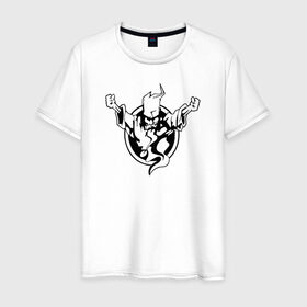 Мужская футболка хлопок с принтом Thunderdome в Тюмени, 100% хлопок | прямой крой, круглый вырез горловины, длина до линии бедер, слегка спущенное плечо. | hardcore | thunderdome | thunderdomegabber