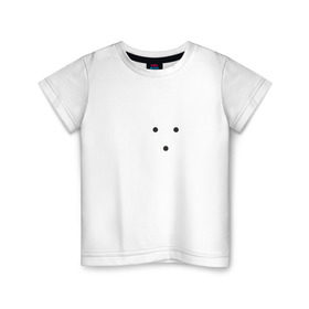 Детская футболка хлопок с принтом Силуэт лисички в Тюмени, 100% хлопок | круглый вырез горловины, полуприлегающий силуэт, длина до линии бедер | fox | лиса | лисёнок | лисичка