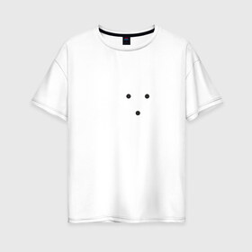 Женская футболка хлопок Oversize с принтом Силуэт лисички в Тюмени, 100% хлопок | свободный крой, круглый ворот, спущенный рукав, длина до линии бедер
 | fox | лиса | лисёнок | лисичка