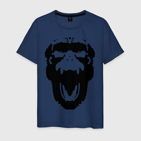 Мужская футболка хлопок с принтом 12 обезьян в Тюмени, 100% хлопок | прямой крой, круглый вырез горловины, длина до линии бедер, слегка спущенное плечо. | 12 обезьян | брэд питт | брюс уиллис | вирус | сериал