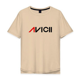 Мужская футболка хлопок Oversize с принтом Avicii в Тюмени, 100% хлопок | свободный крой, круглый ворот, “спинка” длиннее передней части | avici dj (house) house | avicii | авичи