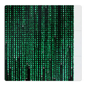 Магнитный плакат 3Х3 с принтом Матрица в Тюмени, Полимерный материал с магнитным слоем | 9 деталей размером 9*9 см | Тематика изображения на принте: 