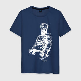 Мужская футболка хлопок с принтом Corey в Тюмени, 100% хлопок | прямой крой, круглый вырез горловины, длина до линии бедер, слегка спущенное плечо. | metall | punk | slipknot | метал | панк рок | слипнот