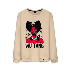 Мужской свитшот хлопок с принтом Wu tang clan в Тюмени, 100% хлопок |  | Тематика изображения на принте: clan | hip hop | rza | wu tang | wutang | ву танг | вутанг | рэп