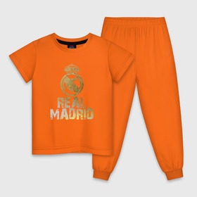 Детская пижама хлопок с принтом Real Madrid в Тюмени, 100% хлопок |  брюки и футболка прямого кроя, без карманов, на брюках мягкая резинка на поясе и по низу штанин
 | real madrid | реал мадрид | спорт | футбол