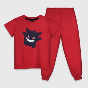 Детская пижама хлопок с принтом Trickster в Тюмени, 100% хлопок |  брюки и футболка прямого кроя, без карманов, на брюках мягкая резинка на поясе и по низу штанин
 | trickster трикстер покемон pokemon