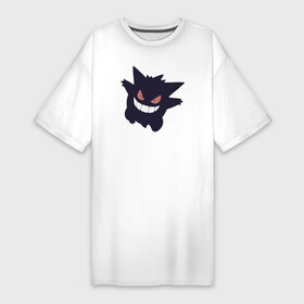 Платье-футболка хлопок с принтом Trickster в Тюмени,  |  | trickster трикстер покемон pokemon