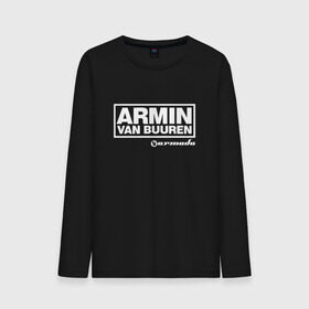 Мужской лонгслив хлопок с принтом Armin van Buuren в Тюмени, 100% хлопок |  | armada | armin van buuren | trance | армин