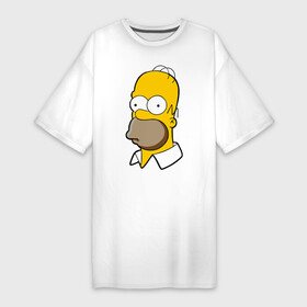 Платье-футболка хлопок с принтом Homer в Тюмени,  |  | homer simpson симпсоны барт гомер