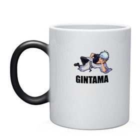 Кружка хамелеон с принтом Gintama в Тюмени, керамика | меняет цвет при нагревании, емкость 330 мл | gintama саката гинтокиgintama | gintoki | sakatа | гинтама | гинтоки | саката