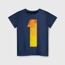 Детская футболка хлопок с принтом The Beatles One в Тюмени, 100% хлопок | круглый вырез горловины, полуприлегающий силуэт, длина до линии бедер | the beatles one