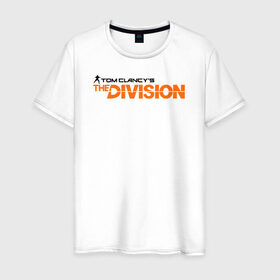 Мужская футболка хлопок с принтом Tom Clancy’s The Division в Тюмени, 100% хлопок | прямой крой, круглый вырез горловины, длина до линии бедер, слегка спущенное плечо. | Тематика изображения на принте: tom clancy’s the division