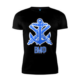 Мужская футболка премиум с принтом Военно-морской флот в Тюмени, 92% хлопок, 8% лайкра | приталенный силуэт, круглый вырез ворота, длина до линии бедра, короткий рукав | андреевский | армия | вмф | военно морской | море | моряк | служба | флаг | флот | якорь