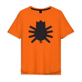 Мужская футболка хлопок Oversize с принтом Spider-Pig в Тюмени, 100% хлопок | свободный крой, круглый ворот, “спинка” длиннее передней части | spider pig the simpsons симпсоны свин паук го