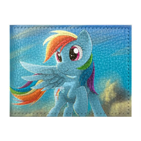 Обложка для студенческого билета с принтом My littlle pony в Тюмени, натуральная кожа | Размер: 11*8 см; Печать на всей внешней стороне | Тематика изображения на принте: littlle | littlle pony | pony | пони