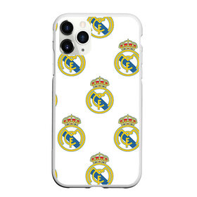 Чехол для iPhone 11 Pro матовый с принтом Real Madrid в Тюмени, Силикон |  | Тематика изображения на принте: real madrid | реал мадрид | спорт | фк | футбол