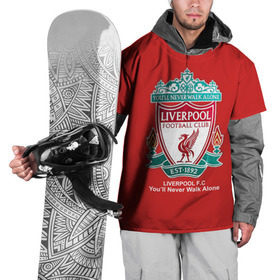 Накидка на куртку 3D с принтом Liverpool в Тюмени, 100% полиэстер |  | Тематика изображения на принте: ливерпуль