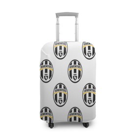 Чехол для чемодана 3D с принтом Juventus в Тюмени, 86% полиэфир, 14% спандекс | двустороннее нанесение принта, прорези для ручек и колес | juventus | спорт | фк | футбол | ювентус